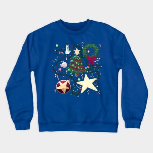 happy holidays Crewneck Sweatshirt